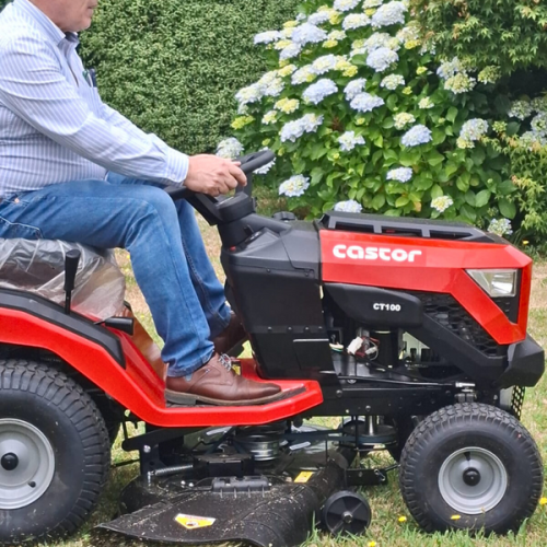 TRACTOR CASTOR 42" + KIT MULCHING + RECOLECTOR 19 HP - Imagen 5